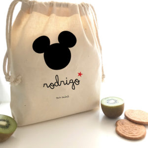 mochila ratoncito mickey personalizada