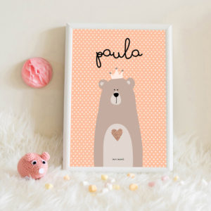 lamina personalizada infantil MrMint osita