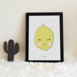 lamina personalizada infantil MrMint limon