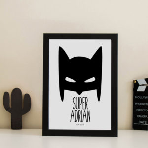 lamina personalizada infantil MrMint sr. batman