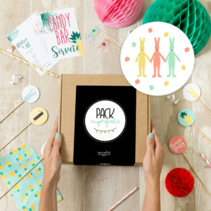pack cumple papeleria personalizada Mrmint