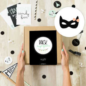 pack cumple papeleria personalizada Mrmint