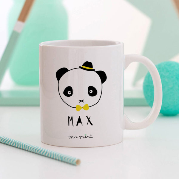 regalo taza personalizada Mrmint panda
