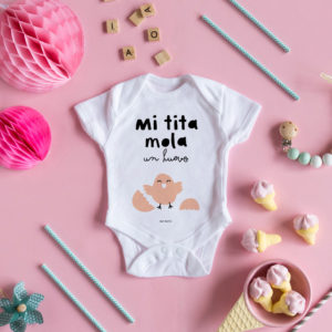 body personalizado MrMint recien nacido tita