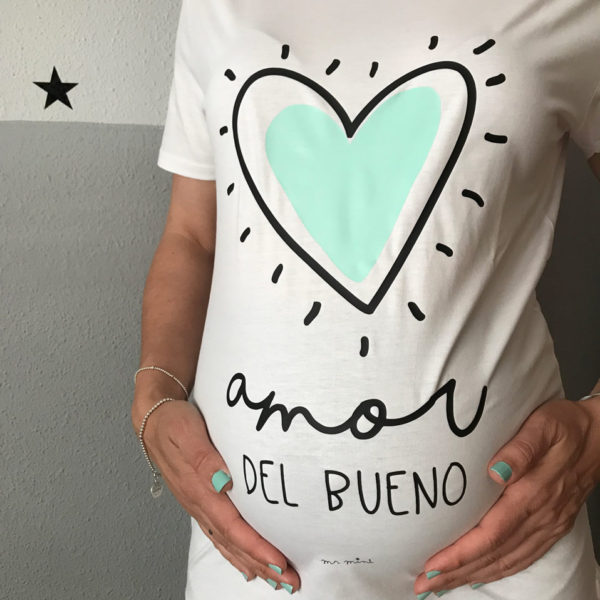 camiseta futura mama personalizada