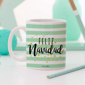 taza feliz 2019 personalizada navidad
