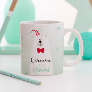 taza feliz 2019 personalizada navidad