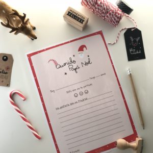 carta papa noel descargable gratis