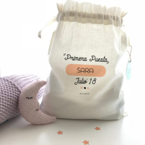 bolsa primera puesta personalizada