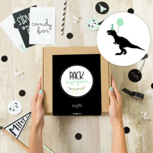 pack fiesta personalizada cumple dino