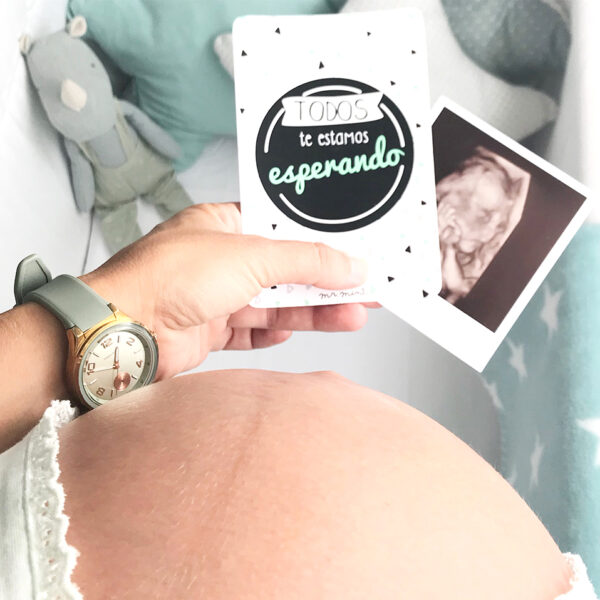 mamicards tarjetas embarazo mrmint personalizadas