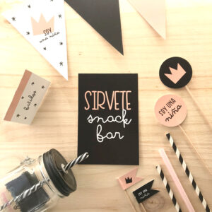 papeleria babyshower personalizada Mrmint