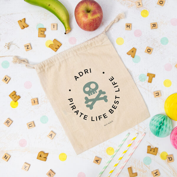 Bolsa almuerzo personalizada MrMint Calavera