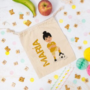 Bolsa Almuerzo futbolista personalizado MrMint