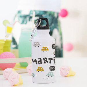 Botella aluminio personalizada MrMint coches beep