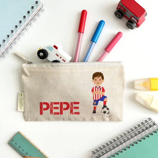 Estuche futbolista personalizado MrMint