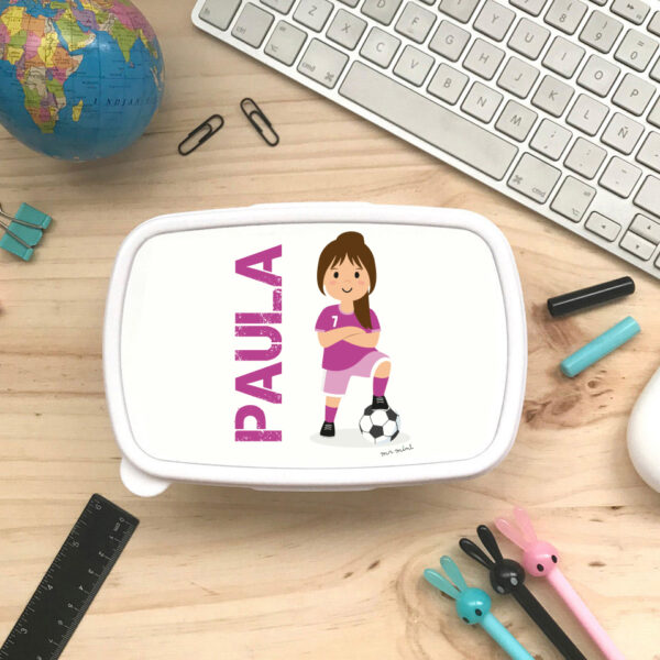 Tupper futbolista personalizado MrMint