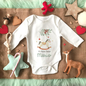 Body Navidad personalizado Caballito