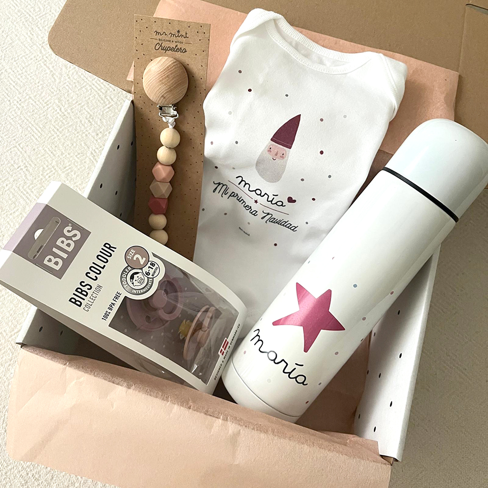 Caja-Pack-Navidad Pack Navidad Personalizado Bebe MrMint