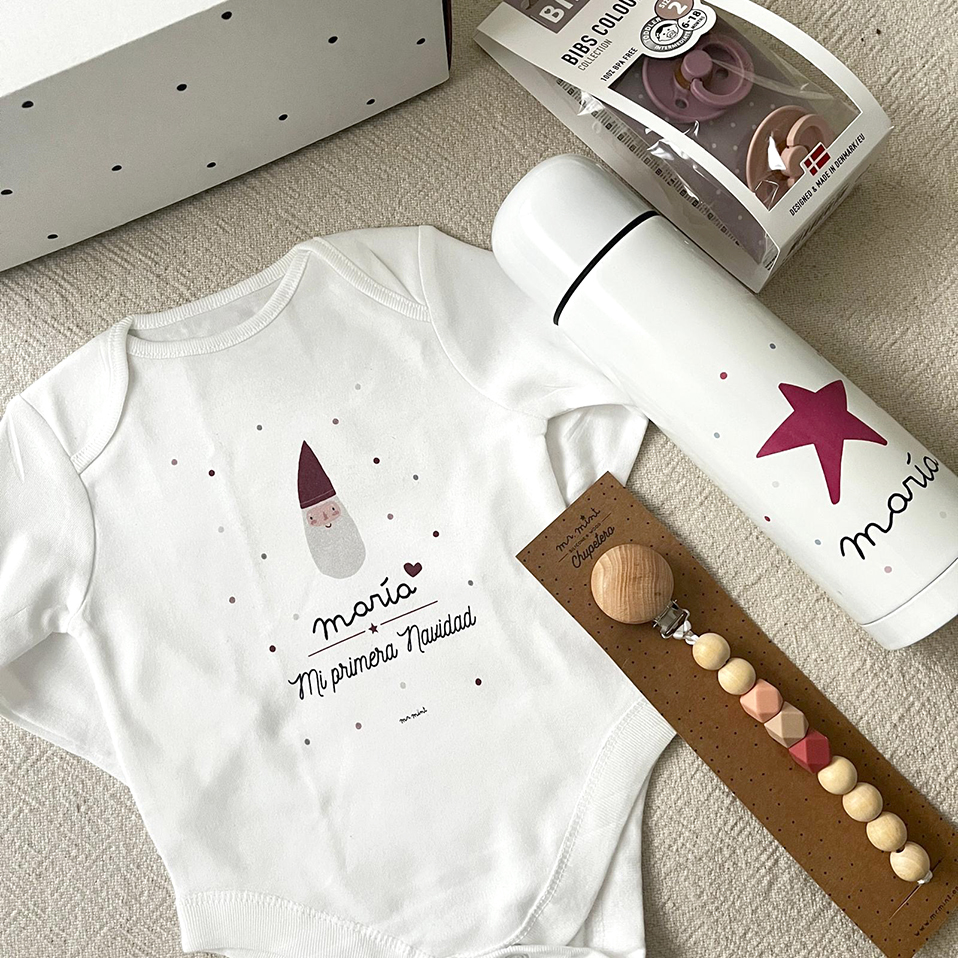 Navidad-Pack-Gnomo Pack Navidad Personalizado Bebe MrMint