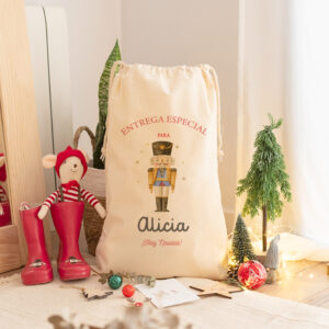 Saco Navidad personalizado Cascanueces