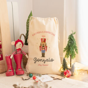 Saco Navidad personalizado Cascanueces