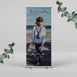Roll up personalizado fotografia comunion